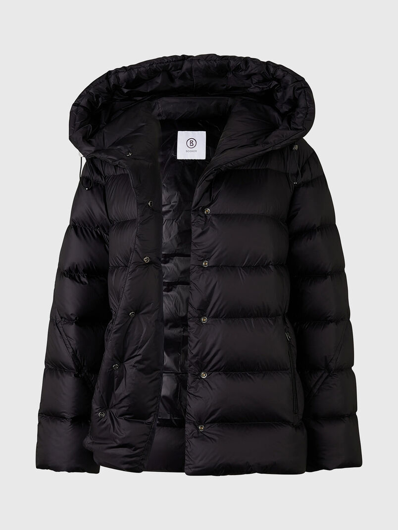 LAURIE padded jacket with waist belt - 3