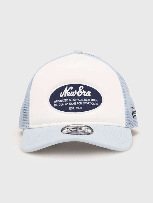 OVAL FOAM PATCH light blue unisex cap - 3