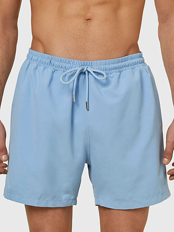 PASSEPARTOUT blue beach shorts - 1
