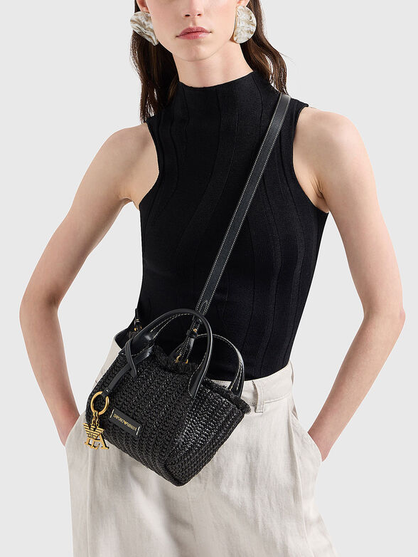 Small handbag with woven texture - 2