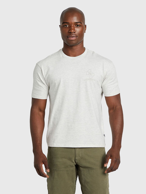 T-shirt with accent back - 1