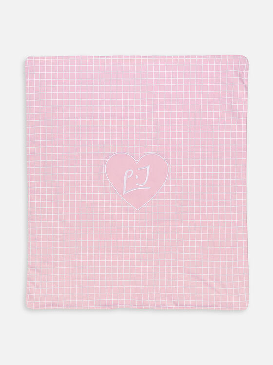 Розово памучно одеяло - 1