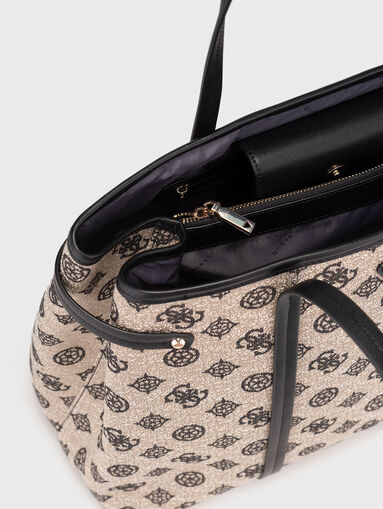 BEYZA large bag with monogram - 5