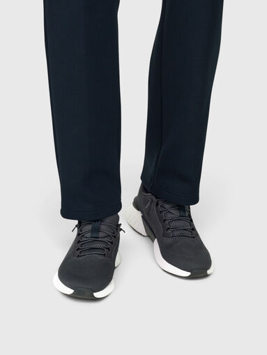 Dark blue sport shoes - 3