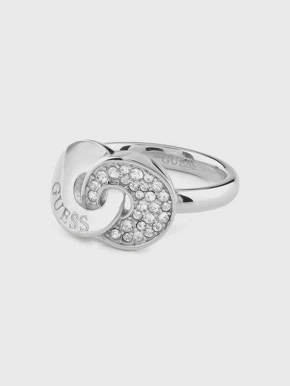 BLOOMING SUMMER ring with rhinestones - 3