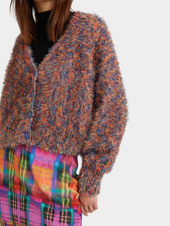 Multicolor cardigan - 5