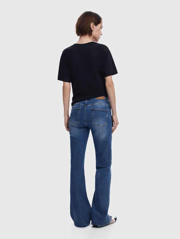 Cotton T-shirt with embroidery - 3