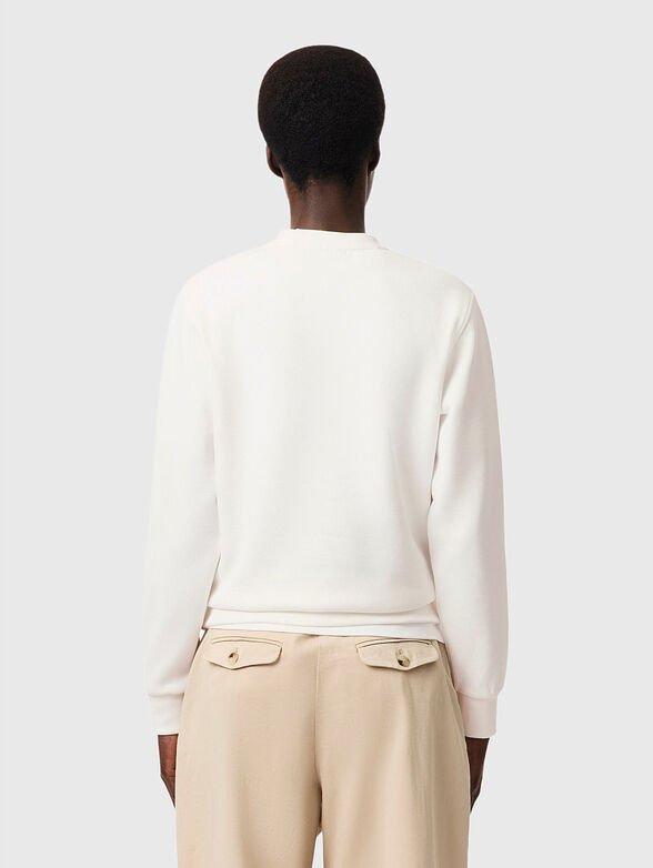 Sweatshirt with an oval neckline - 3