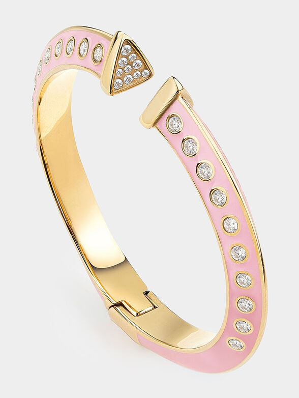 HOOPS DON'T LIE pink bracelet  - 2