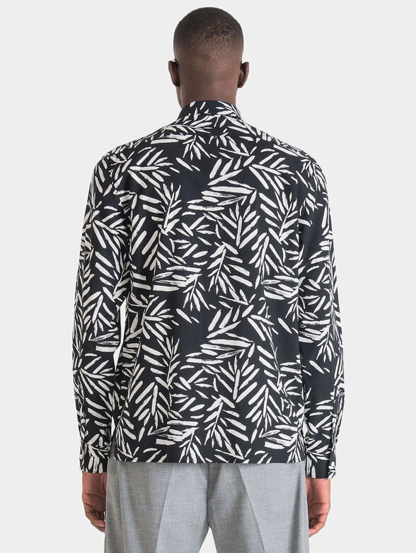 BARCELONA shirt with floral accent - 2
