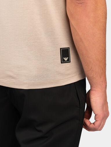 Beige polo shirt - 5