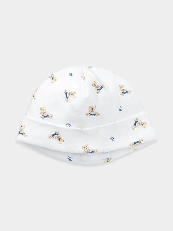 Памучна шапка с Polo Bear лого - 1