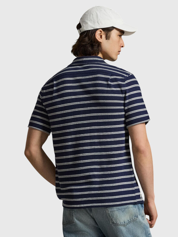 Striped short-sleeve shirt - 3
