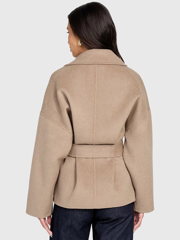 ELLA short wool coat - 3