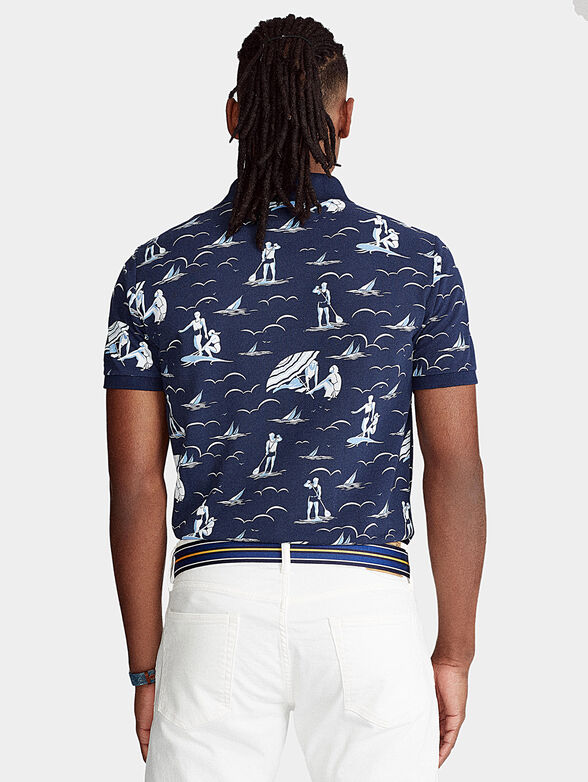 Polo-shirt with marine motifs - 2