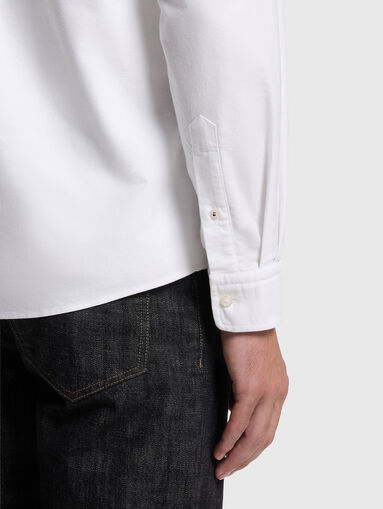 Cotton Oxford shirt - 5