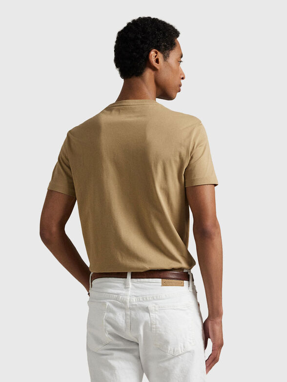 Slim fit T-shirt with oval neckline - 3