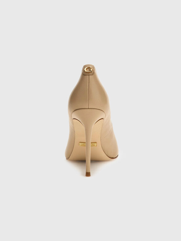 SABALIA leather heeled shoes - 3