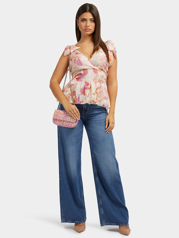ROXAN top with floral print - 2