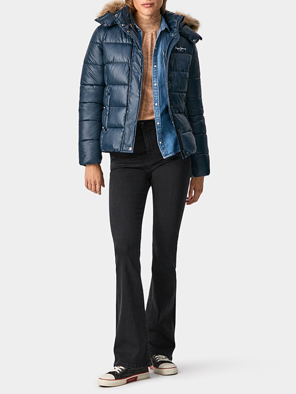 Padded JUNE jacket in black color - 6