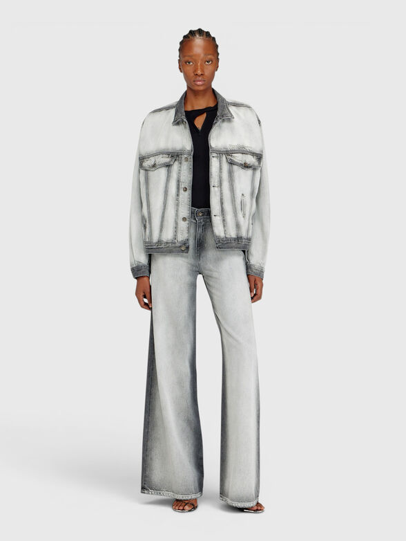 Slim denim jacket - 4