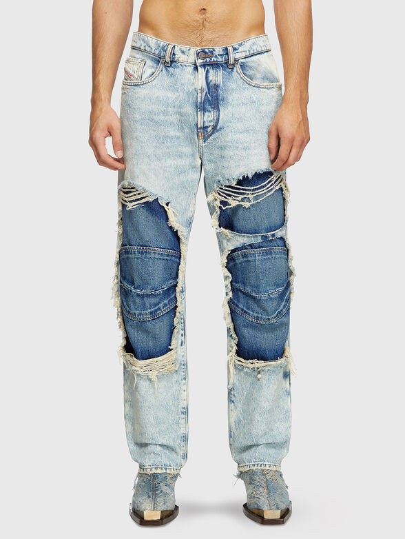 D-FIRE-FSF unisex straight jeans - 1