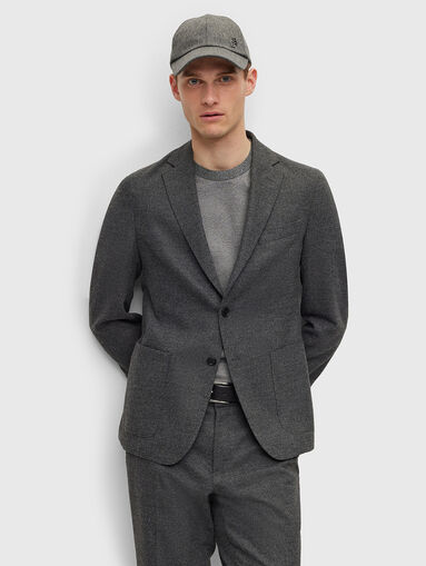 ZED cap with visor from wool blend - 5