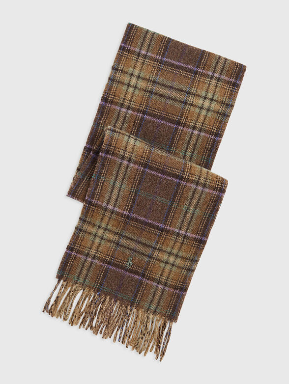 Plaid scarf logo - 1