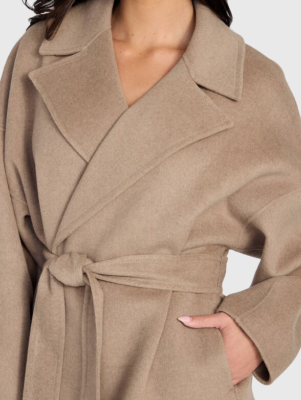 ELLA short wool coat - 4