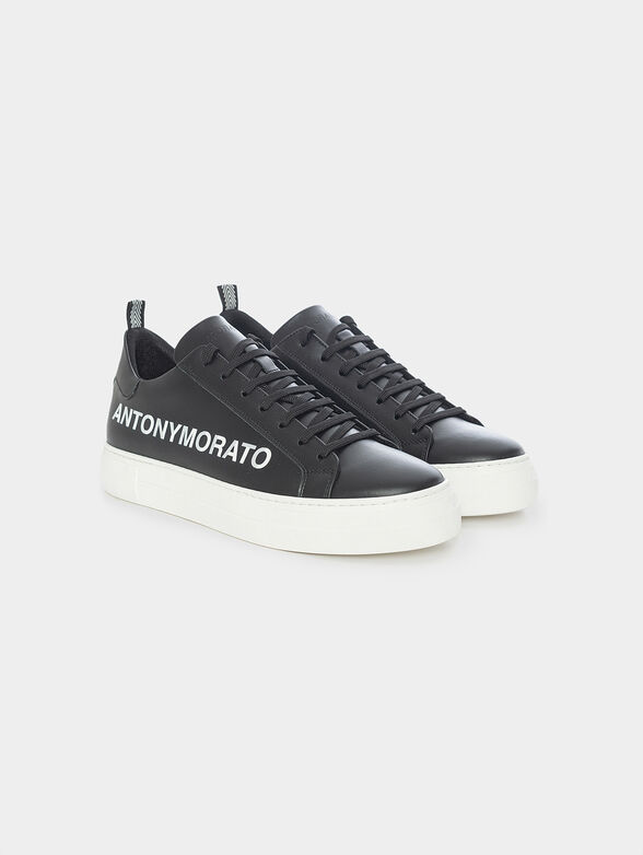 SCREEN leather sneakers - 2