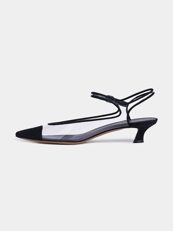 Shoes with transparent panels - 3