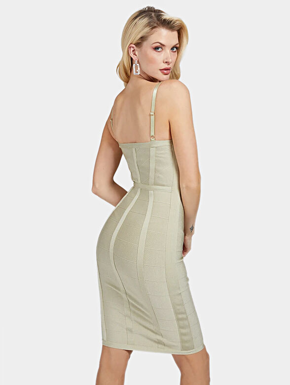 MEGAN Green dress - 2