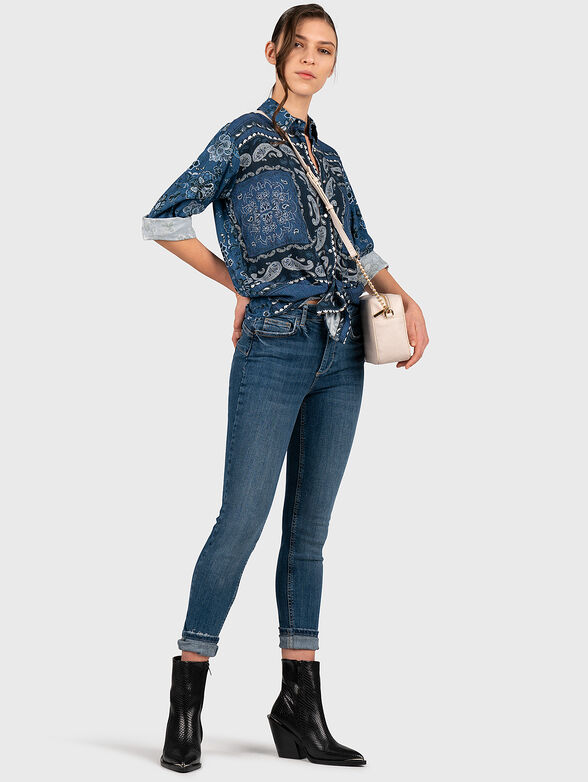 Shirt with floral details - 2