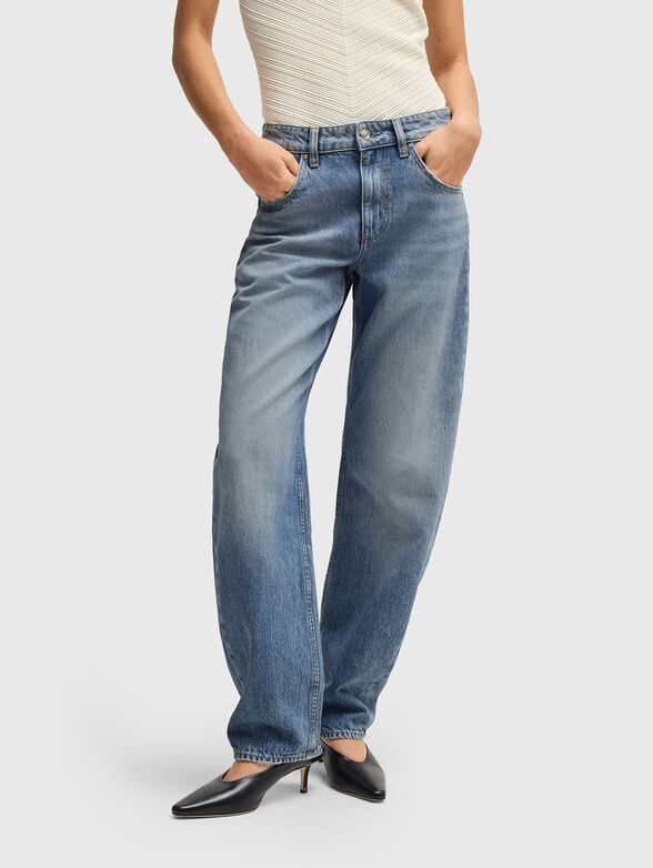 DAELYA barrel-leg jeans - 1