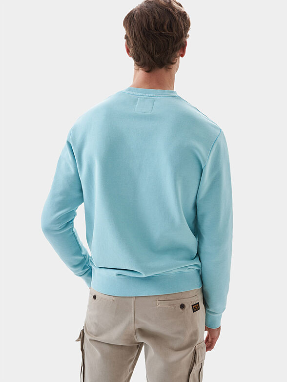 Cotton sweatshirt with logo print - 6