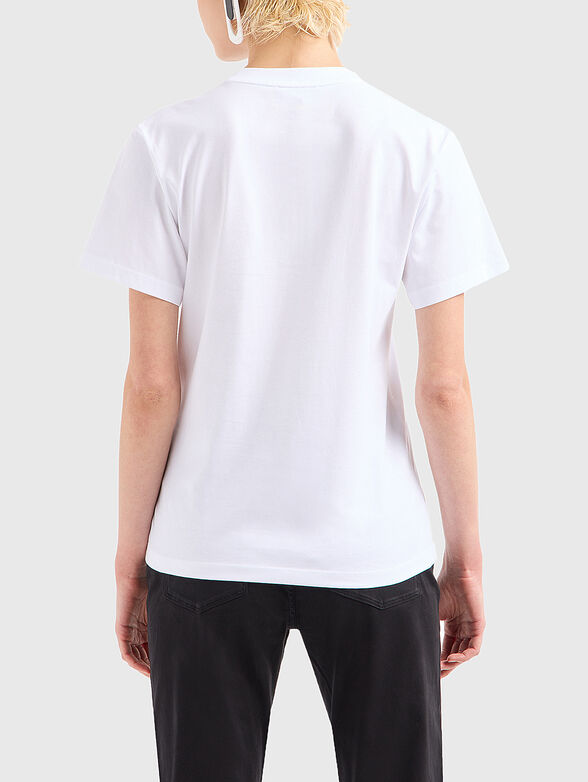 T-shirt with logo print in black - 3