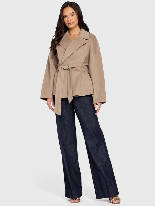 ELLA short wool coat - 2