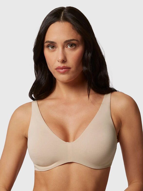 BUTTERFLY bra in beige color - 1