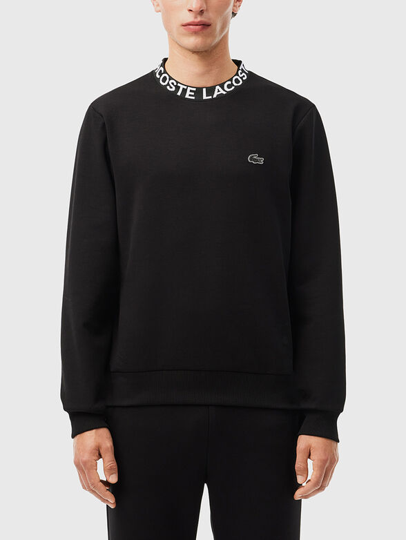 Logo round neck sweatshirt - 1