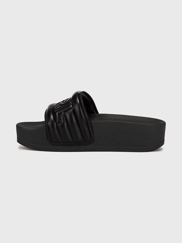KONDO MAXI black sandals - 4