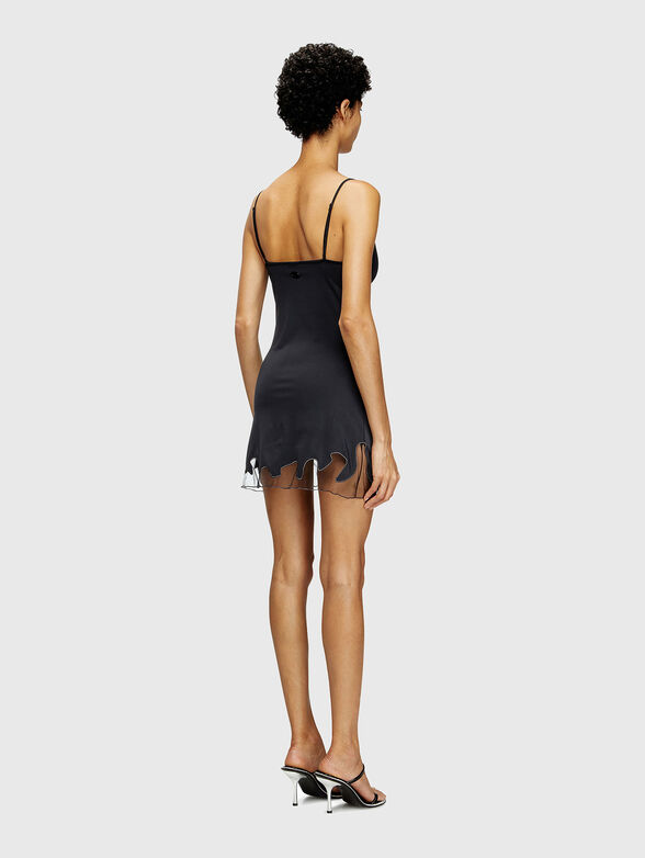 D-INLAY-R1 mini dress with sheer detail - 2