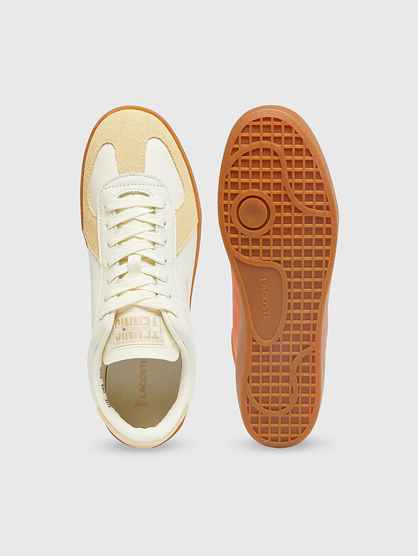 Leather shoes with logo detail - 6