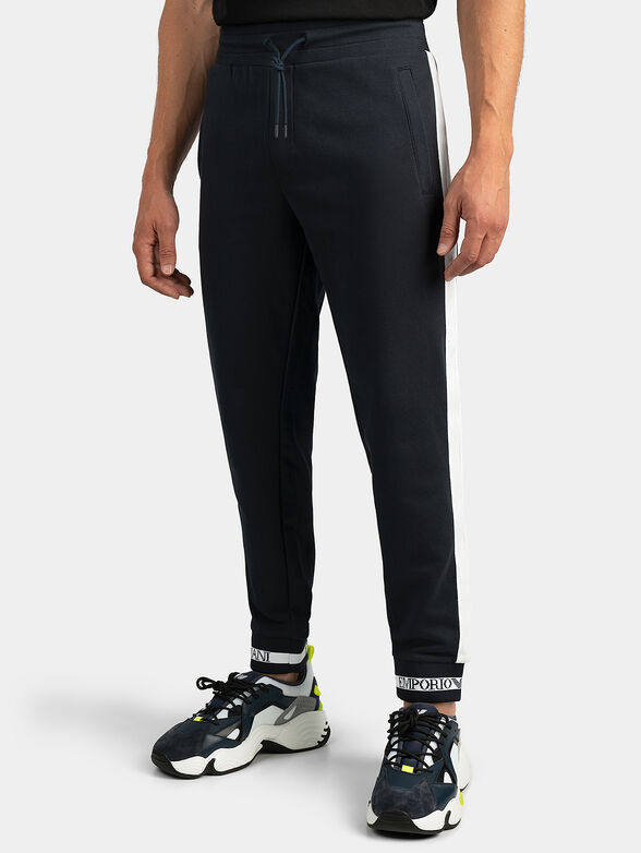 Sports pants with white straps - 5