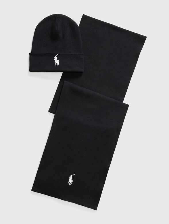 Hat and scarf set - 0