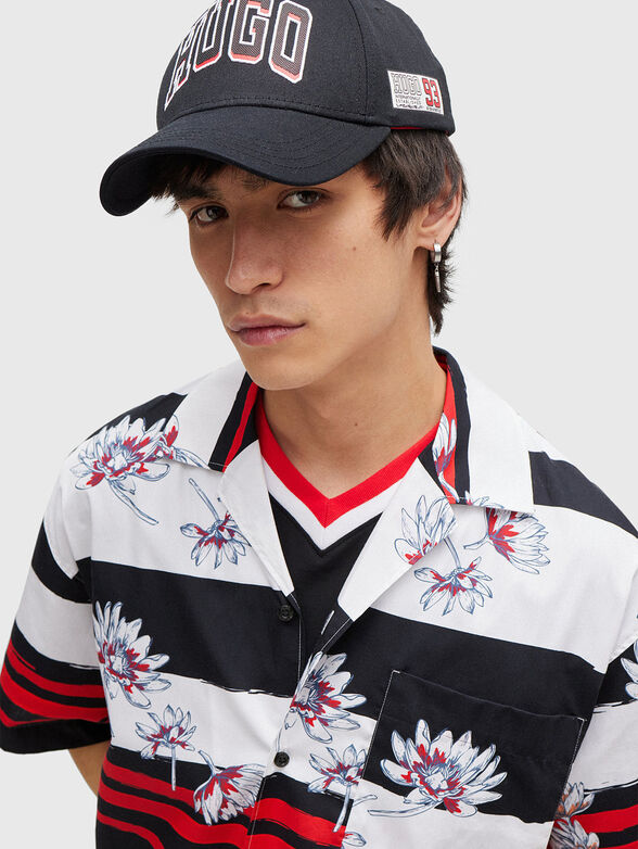 EGEENO shirt with short sleeves and print - 4