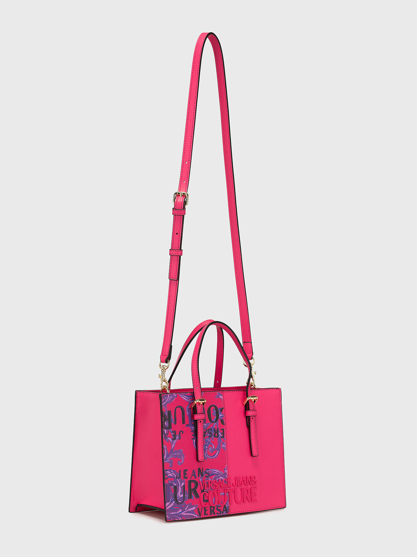 柔らかな質感の P RANGE - COUTURE JEANS VERSACE brand bag CUT ROCK エッセンシャルオイル