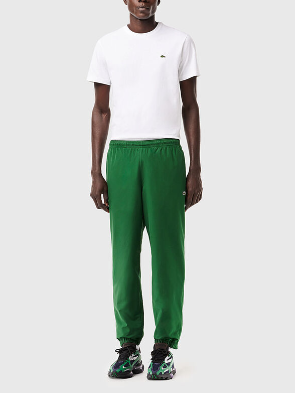 Green logo sweatpants - 3