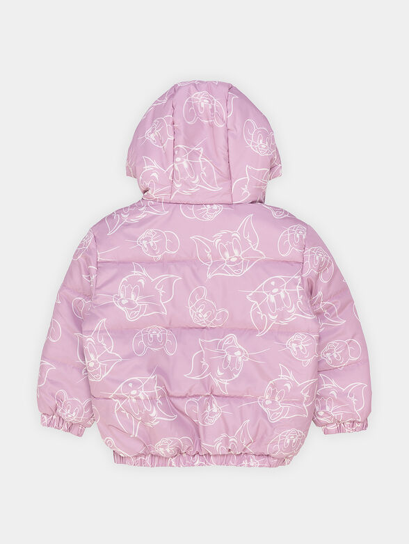 TONK padded jacket with Tom and Jerry print - 2