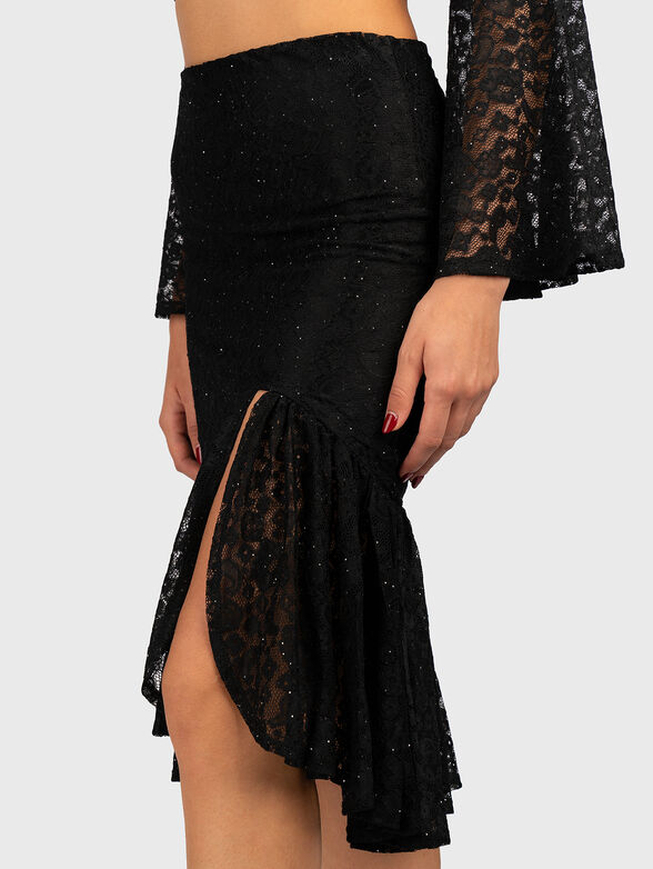 DOMINIQUE skirt with slit - 2
