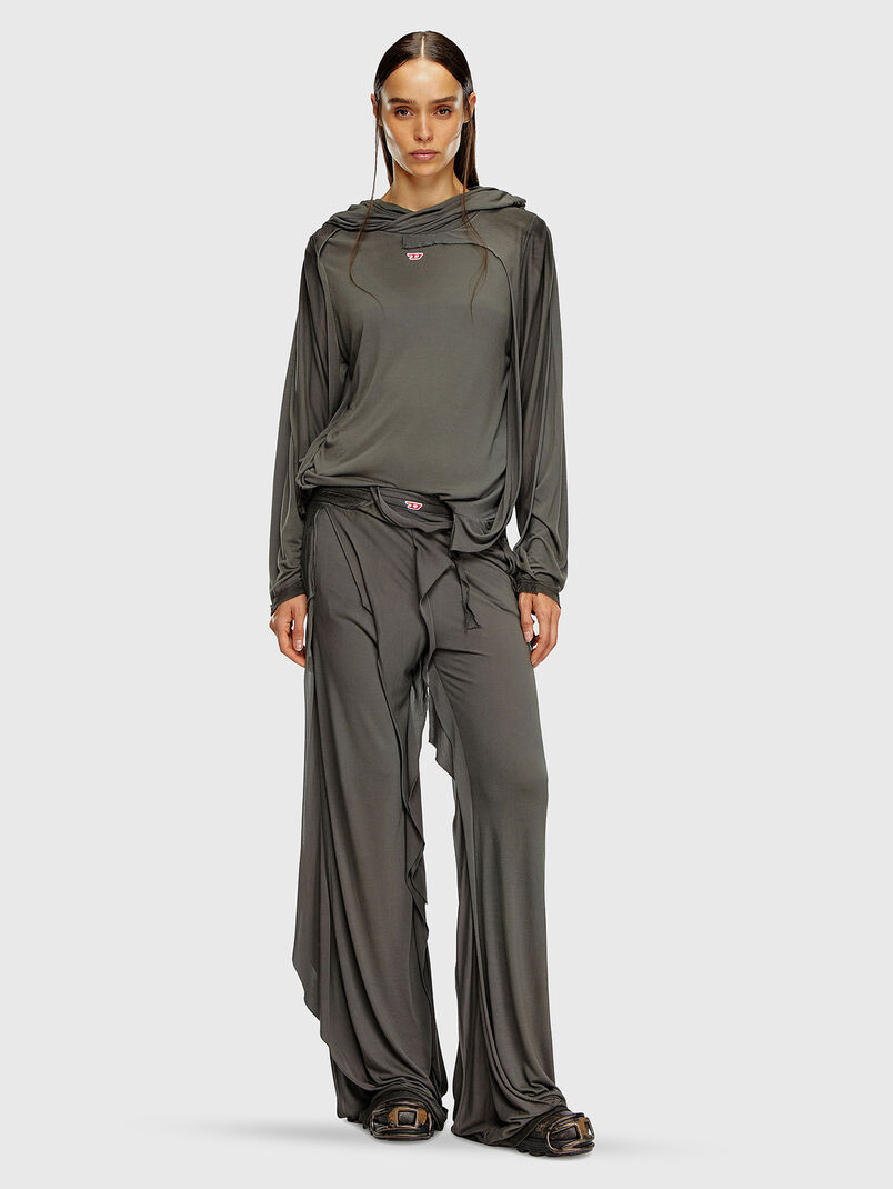 P-OVEDEL-P1 sports trousers with accent rips - 3